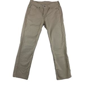 Levi’s 514 Khaki Pants Jeans Black Label White Tag Men's Size 32x30 Tan